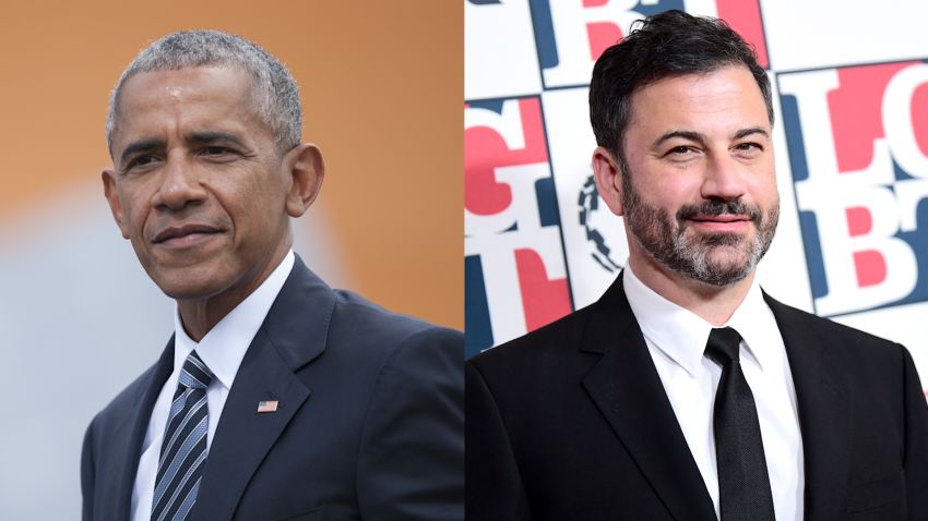 Obama Jimmy Kimmel fight against AIDS