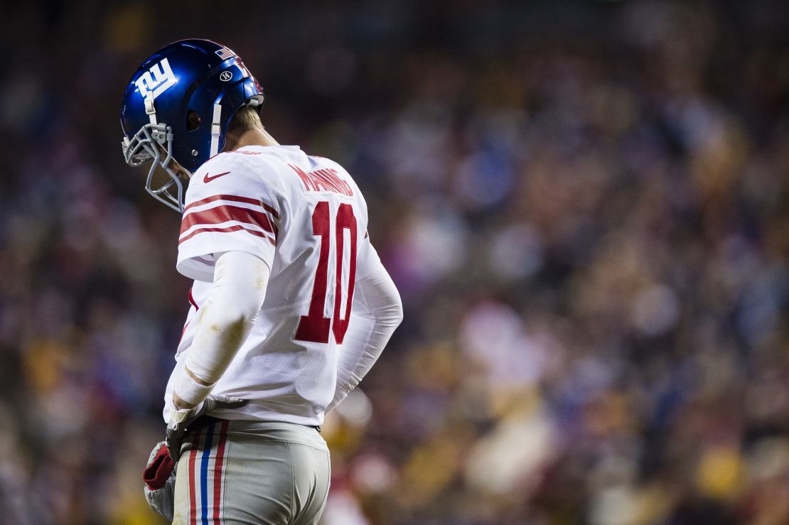 Quarterback Eli Manning turns 37 on January 3.