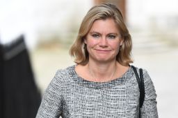 UK cabinet minister Justine Greening