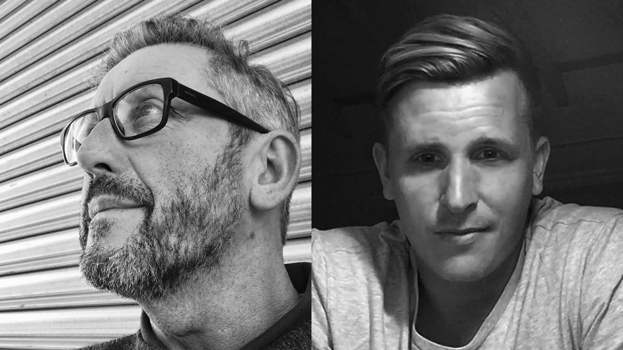 Dean Harvey (L) and James Furzer (R).