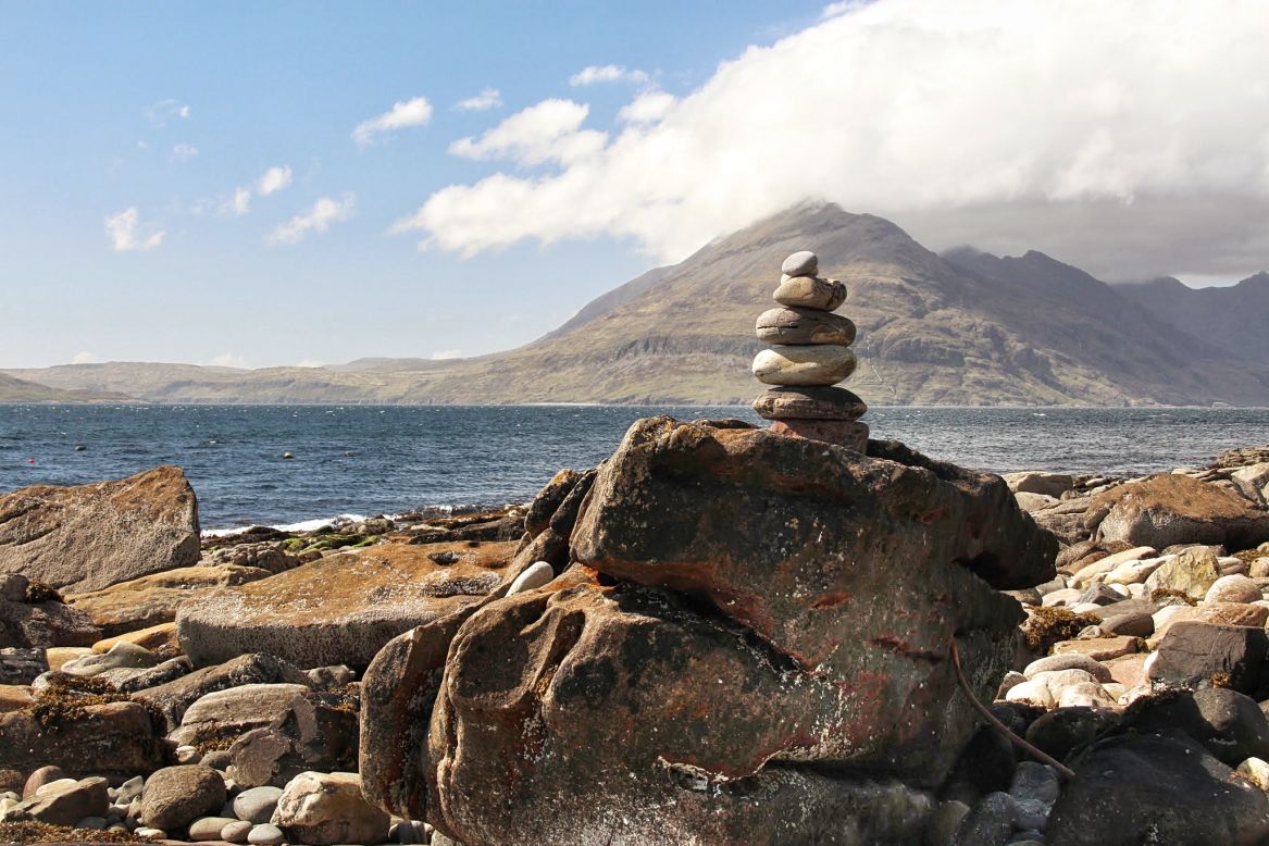 <strong>Elgol, Scotland: </strong>With the soaring backdrop of the Cuillin mountains and the island of Rum in the distance, winter here can be rough, the weather changing by the hour. Skye's tourist numbers plummet when summer ends, meaning hardy visitors have this popular spot all to themselves.