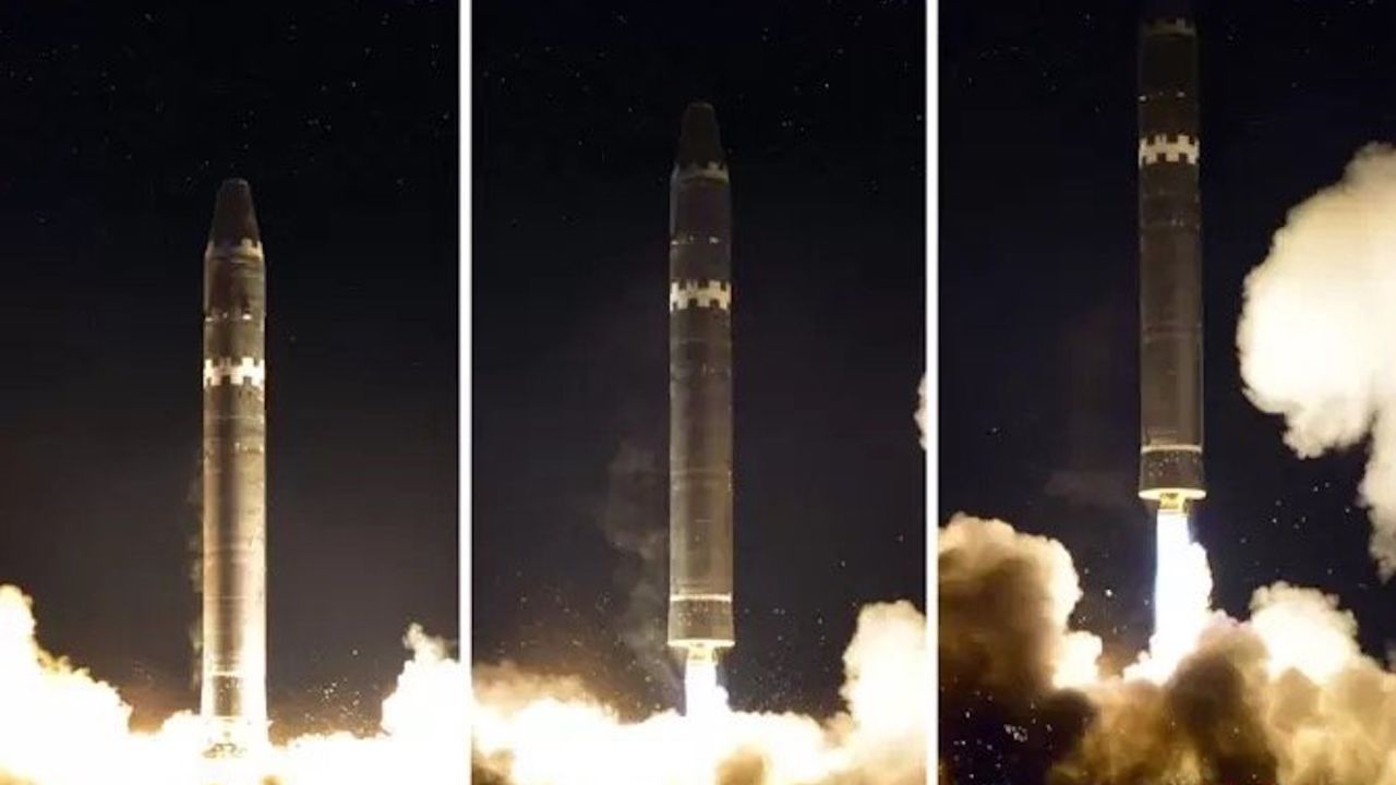 The missile was launched just before 3 a.m. on Wednesday, November 29 via a mobile launcher.
