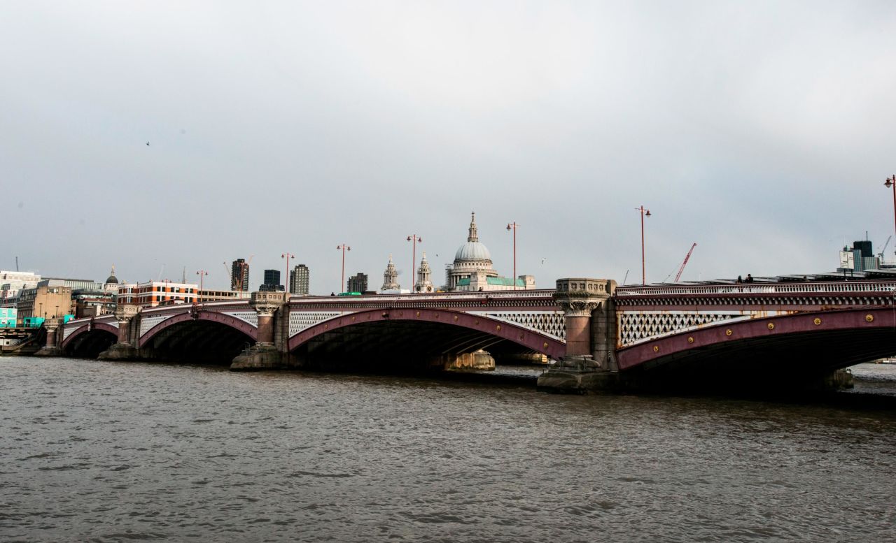 Blackfriars Bridge gets its name from a monastery that was once based at the site.
