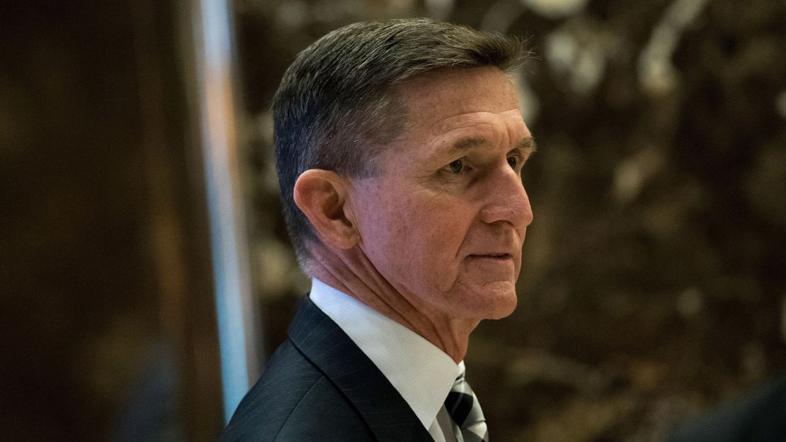 Retired Lt. Gen. Michael Flynn is pictured in November 2016 in New York City. (Photo by Drew Angerer/Getty Images)