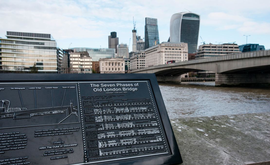 There have been multiple iterations of London Bridge over the years.