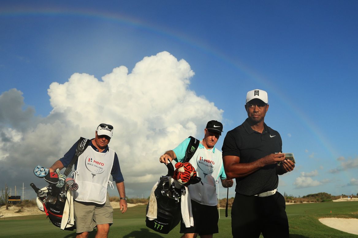 Woods returned to golf after 301 days at the Hero World Challenge in the Bahamas on November 30 2017. He carded a three-under first-round 69 and appeared pain-free and hungry to resume his career. 