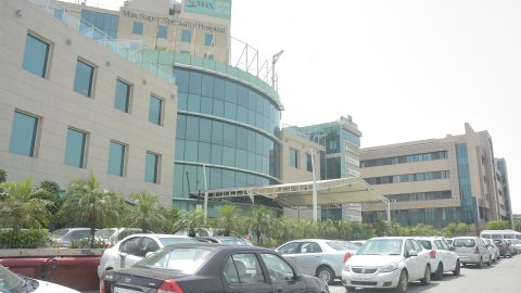 Max Super Specialty Hospital, Shalimar Bagh in New Delhi, India.
