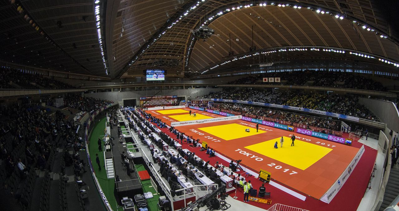 The crowd in the Tokyo Metropolitan Gymnasium had plenty to cheer over the two days of competition. Japan won 12 of the 14 gold medals up for grabs.
