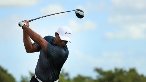 Woods surprised himself how far he was driving the ball in the Bahamas.