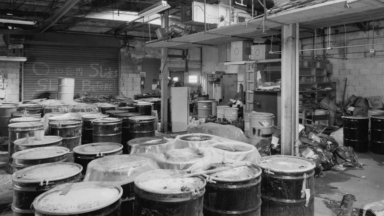 The United States Radium Corporation's radium crystallization laboratory.