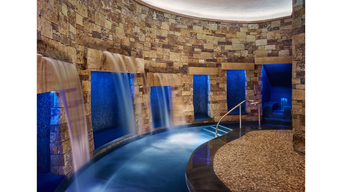 <strong>The St. Regis Aspen Resort Spa: </strong>The hotel's Remede Spa offers hot tubs, an oxygen lounge, cold plunges and steam caves, plus many treatments for healing aching muscles. 