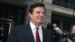 WASHINGTON, DC - NOVEMBER 06:  Former Trump campaign manager Paul Manafort leaves the Prettyman Federal Courthouse after a bail hearing November 6, 2017 in Washington, DC. Manafort and his former business partner Richard Gates both pleaded not guilty Monday to a 12-charge indictment that included money laundering and conspiracy.  (Photo by Mark Wilson/Getty Images)