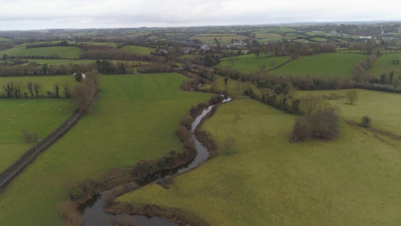 Irish border drone footage