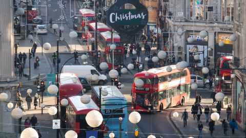 A general view of Oxford Street, London.