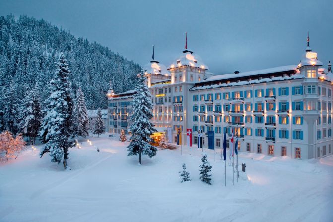 <strong>Grand style:</strong> The Kempinski Grand Hotel des Bains is another of St. Moritz's benchmark accommodation options for royalty, celebs and the well-heeled.