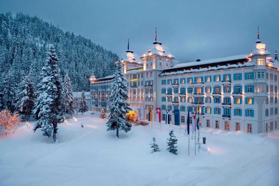 <strong>Grand style:</strong> The Kempinski Grand Hotel des Bains is another of St. Moritz's benchmark accommodation options for royalty, celebs and the well-heeled.