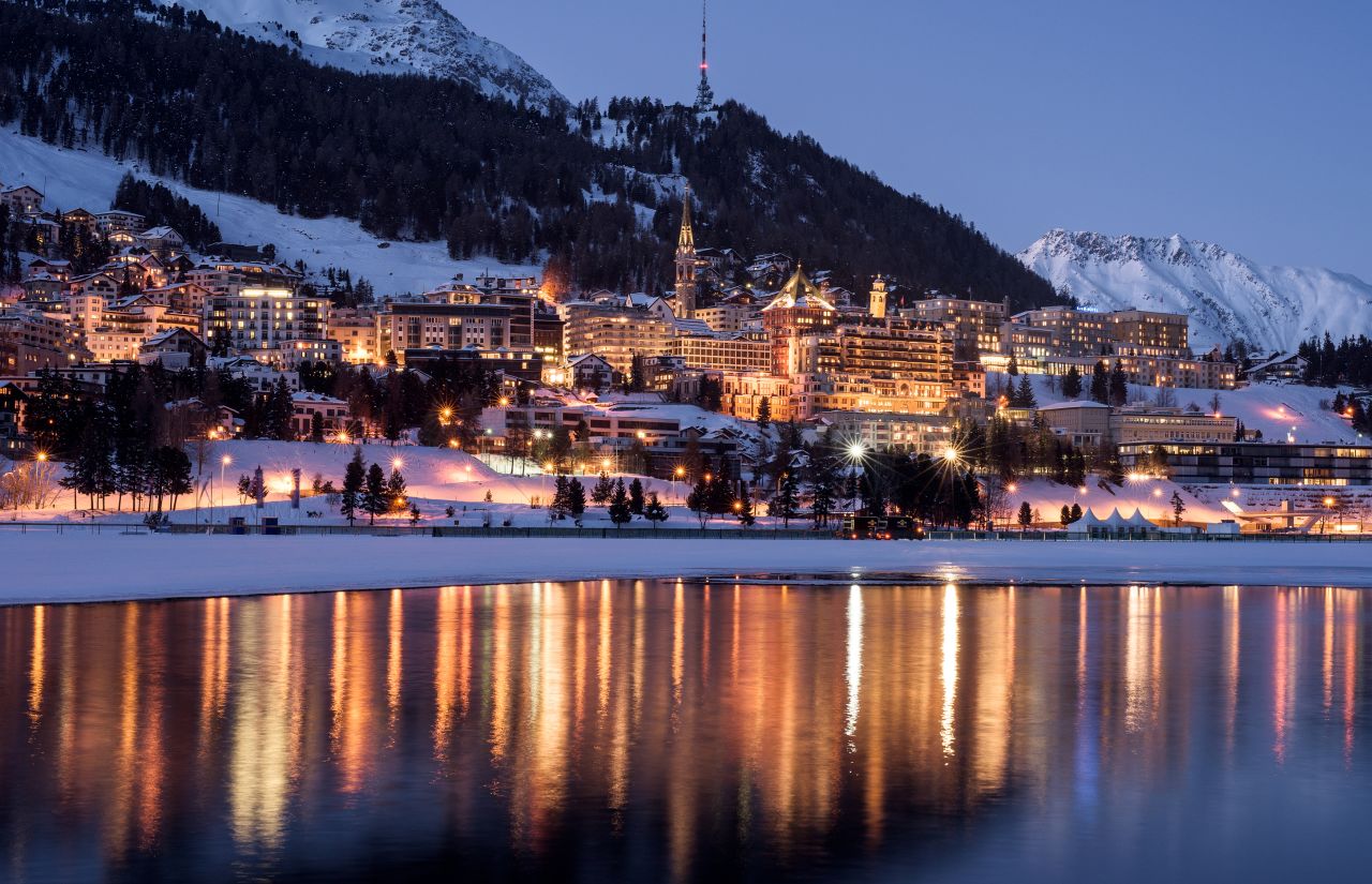 <strong>Glittering town:</strong> The moneyed clientele demands luxury and St. Moritz is spoilt for five-star options. The venerable Badrutt's Palace Hotel is on many a bling-monger's bucket list.