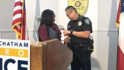 Officer saves newborn