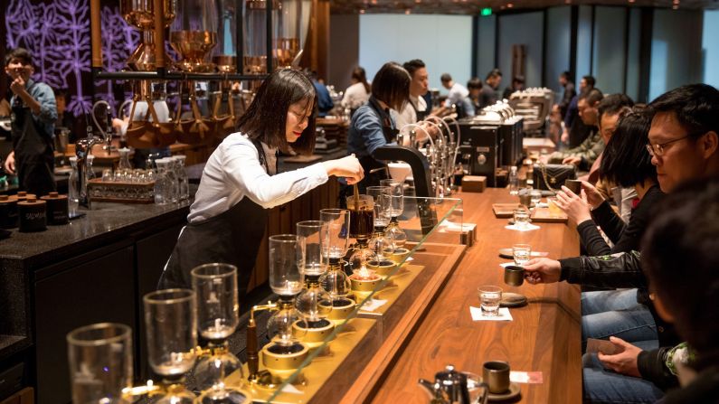 <strong>Savoring experience: </strong>Customers have the option of three "tasting journeys" to highlight the Roastery's food and beverage offerings. 