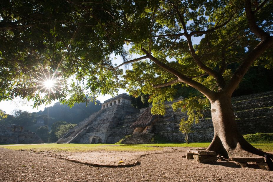 <strong>Palenque</strong>: Located in the southern Mexican state of Chiapas, Palenque was built by the Maya civilization. 
