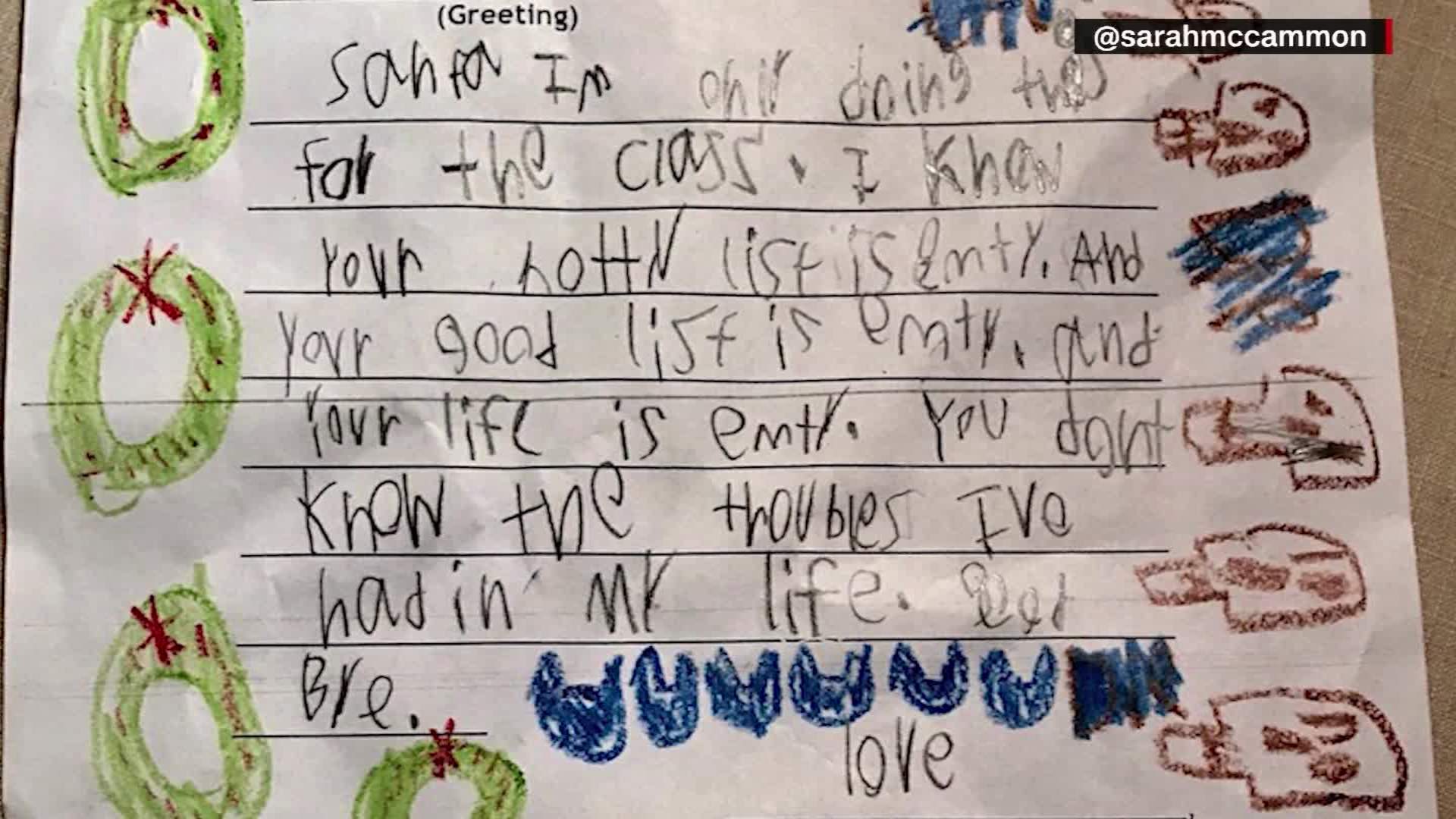 LETTERS TO SANTA: Houston Schools, Chickasaw Journal