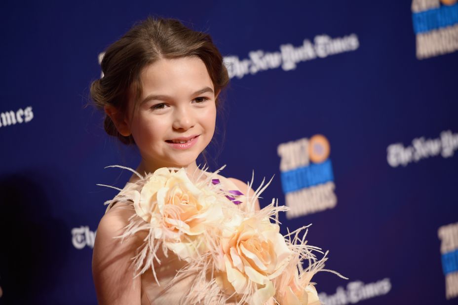 Brooklynn Prince, who appeared in the film "The Florida Project," will be on hand to honor this year's top 10 CNN Heroes.