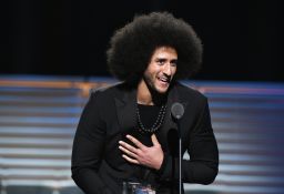 Kaepernick receives the SI Muhammad Ali Legacy Award in December.