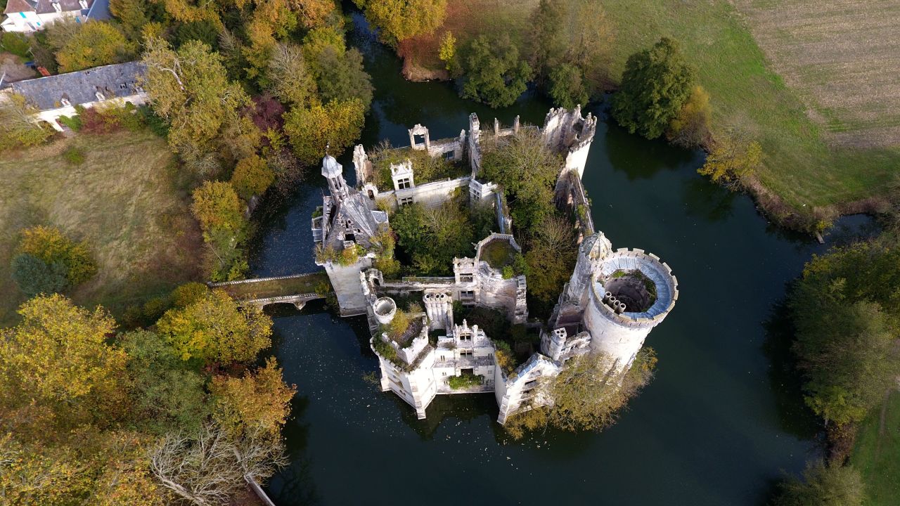 <strong>Reclaiming history:</strong> "We think the way nature has taken over is part of its history," says Delaume. The developers plan to work with the natural elements to ensure a revamped castle for all.