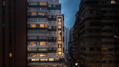 The Fleming hotel star ferry - facade