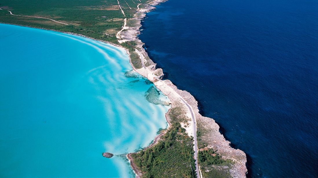 <strong>Caribbean hideaway: </strong>Located in the Bahamas archipelago, Eleuthera is known for its beautiful beaches and The Resort has a private beach that's five miles long.