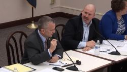 Pennsylvania State Rep. Daryl Metcalfe calls out Rep. Matt Bradford for touching his arm during a committee meeting