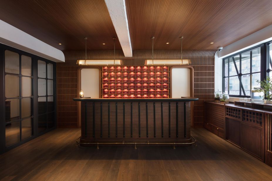 <strong>Warm welcome: </strong>Then there are ultra-precise details that aim to encapsulate Hong Kong's spirit in hotel form, such as the red typeface in the hallways and red mailboxes in the reception.