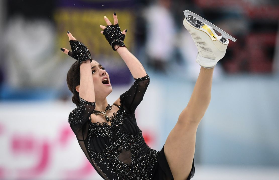 Evgenia Medvedeva is one of several Russian athletes who indicated they may boycott the Games rather than compete as neutrals. 