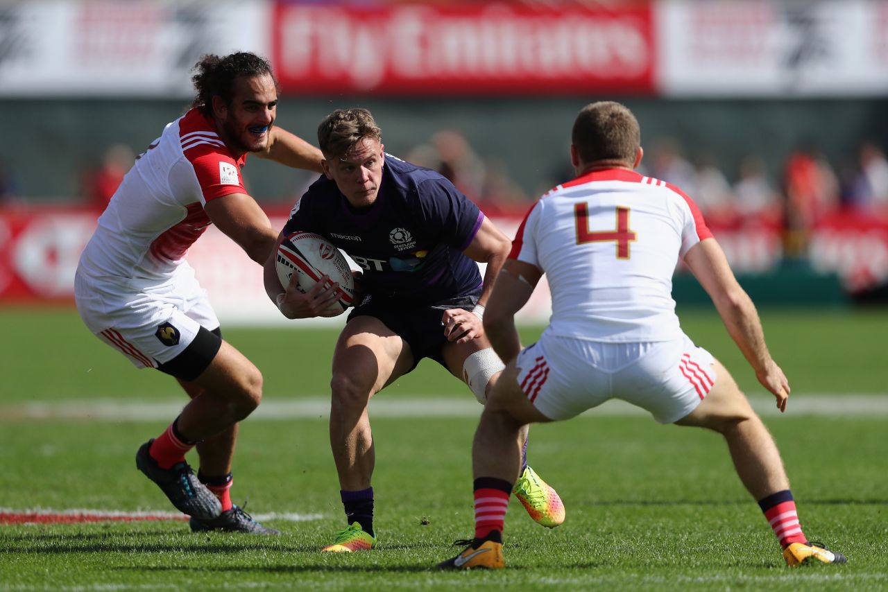 Touted as a future star by Scotland XVs head coach Gregor Townsend, Graham didn't disappoint in the Dubai leg of the ongoing World Series where he topped the scoring charts with eight tries.