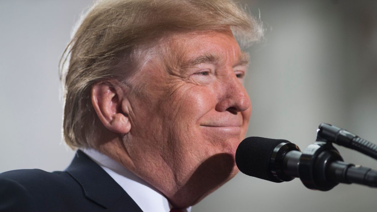 US President Donald Trump speaks prior to signing a Presidential Proclamation shrinking Bears Ears and Grand Staircase-Escalante national monuments at the Utah State Capitol in Salt Lake City, Utah, December 4, 2017. / AFP PHOTO / SAUL LOEB        (Photo credit should read SAUL LOEB/AFP/Getty Images)