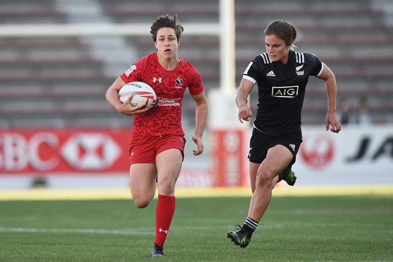 With over 800 points to her name, Landry is the leading point scorer in women's Sevens Series history. The Canada captain, dubbed "Pocket Rocket," racked up 27 tries and helped herself to 269 points last season. 