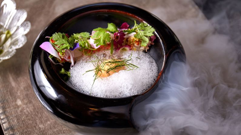 <strong>One star - Sra Bua by Kiin Kiin:</strong> Chef Henrik Yde Andersen heads up the one-starred Kiin Kiin, a "conceptualized" Thai restaurant at the Siam Kempinski hotel.<br />