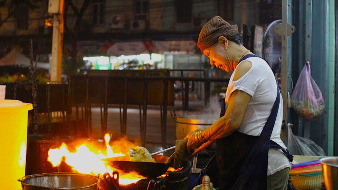 Bangkok street food vendor Jay Fai was awarded one Michelin star.