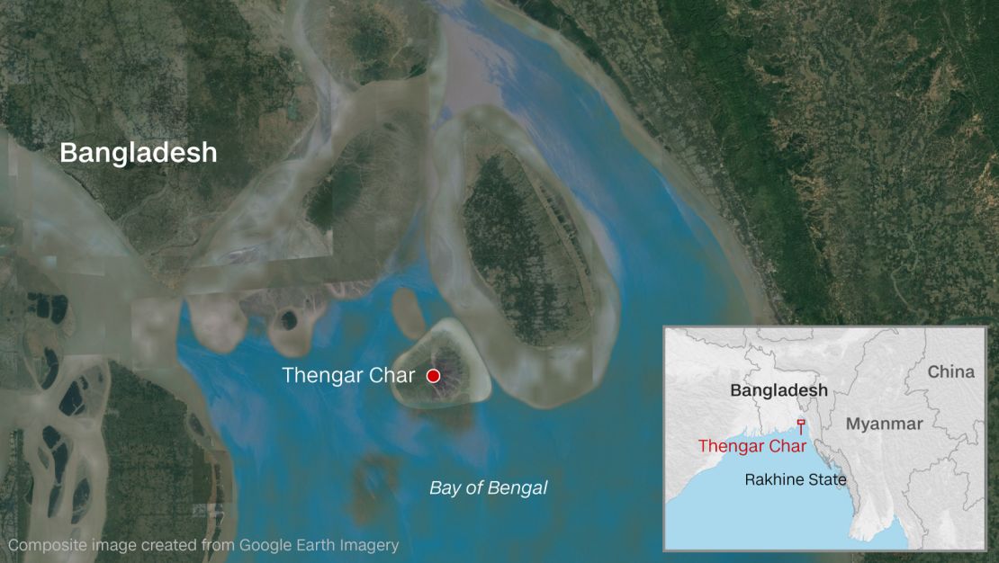 Bangladesh Thengar Char map