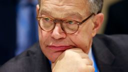 PARIS, FRANCE - DECEMBER 05:   Al Franken and other Senators during the CPO21 Climate conference on December 5, 2015 in Paris, France.  (Photo by Owen Franken/Corbis via Getty Images)
