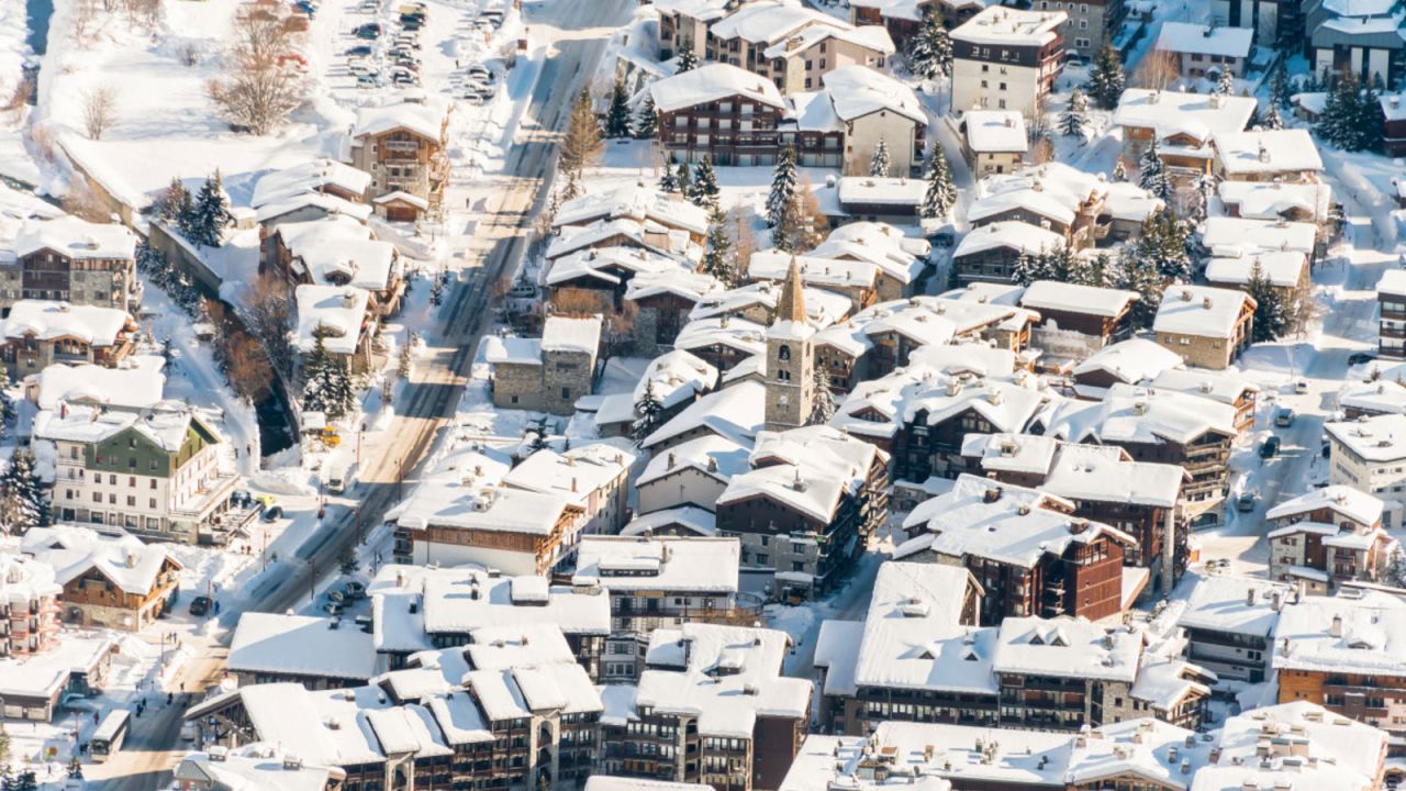 <strong>Ancient origins:</strong> The Savoyard hamlet, with origins back in the middle ages and centered around a 17th century church, is now a glittering international destination.
