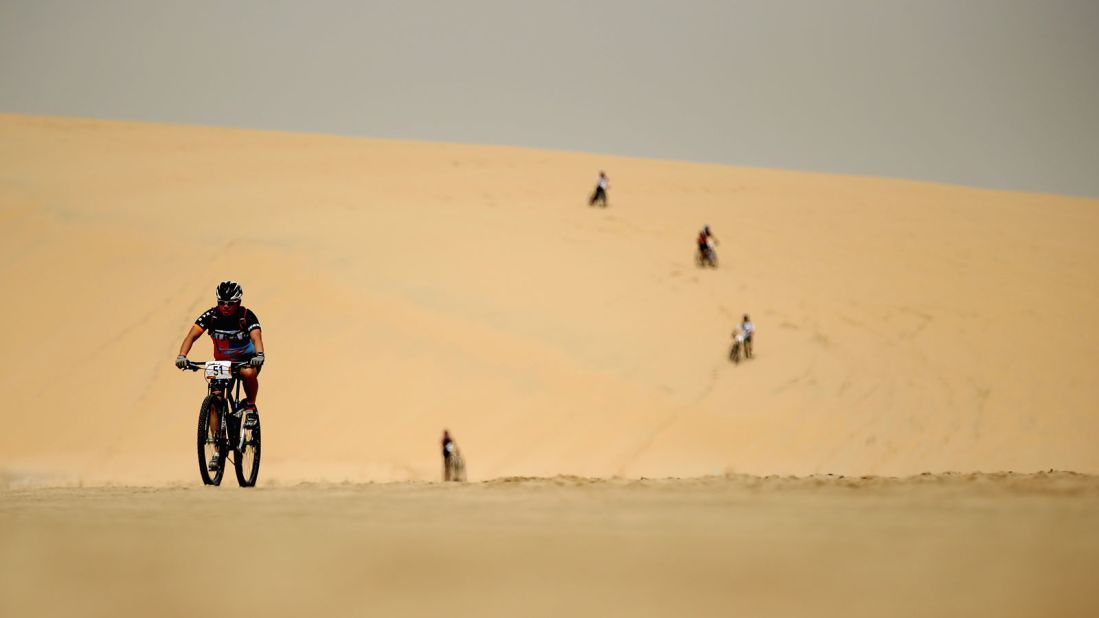 <strong>Two wheels:</strong> It's not just 4x4s that love playing in the dunes. Quad bikes and pedal bikes are increasingly popular sources of sandy fun.