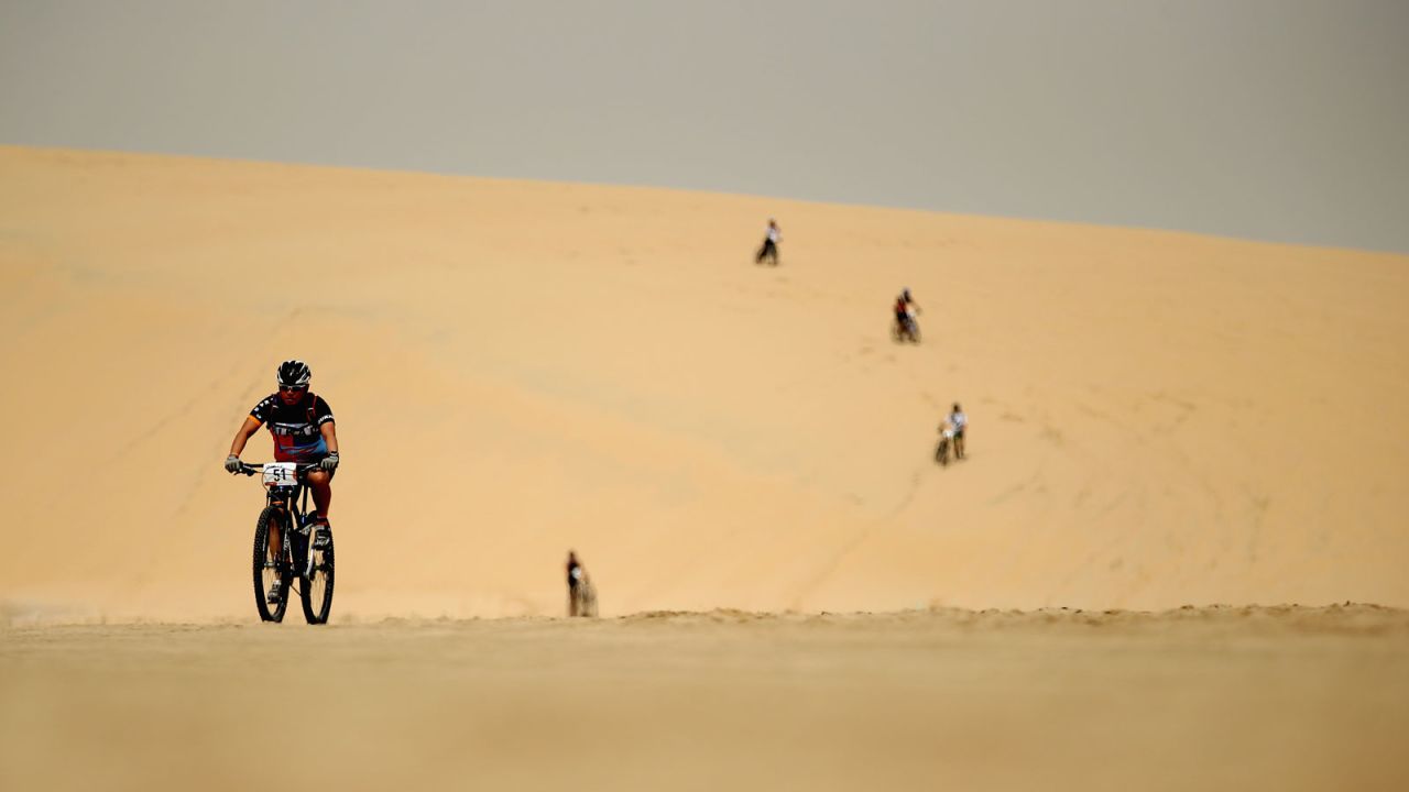 <strong>Two wheels:</strong> It's not just 4x4s that love playing in the dunes. Quad bikes and pedal bikes are increasingly popular sources of sandy fun.