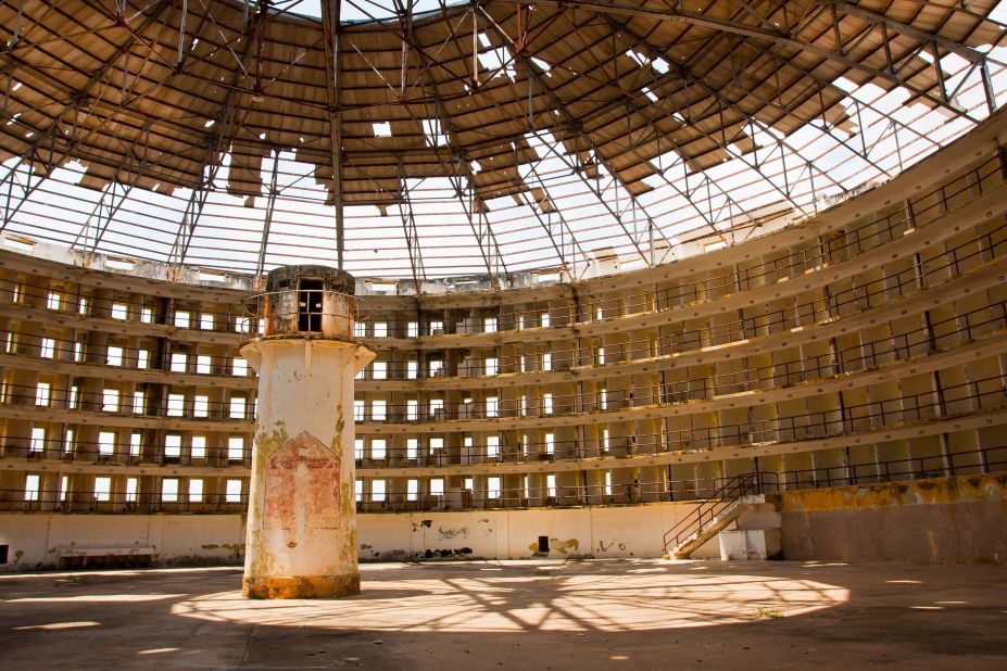 Cuba's now abandoned Presidio Modelo was a real-life example of a functioning panopticon prison, with a central, supposedly omniscient tower.