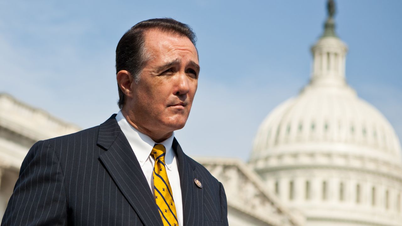 WASHINGTON - SEPTEMBER 15: Rep. Trent Franks (R-AZ) listens during a news conference for the launch of the Congressional HIV/AIDS Caucus on Capitol Hill on September 15, 2011 in Washington, DC. Franks is a co-chair of the caucus, along with Rep. Jim McDermott (D-WA) and Rep. Barbara Lee (D-CA). The bi-partisan caucus has attracted approximately 50 members. (Photo by Brendan Hoffman/Getty Images)