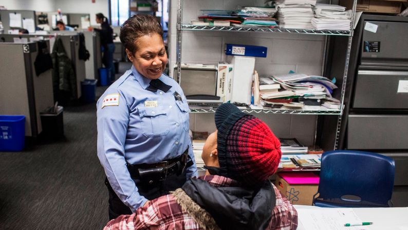 As a police officer and Chicago native, Maddox has seen how violence and lack of structure affect youth on the city's South Side. She knew she had to help. "We can't arrest our way out of this. Law enforcement needs the people in the community to work with us to solve some of the grassroots issues that are causing the violence," she said.