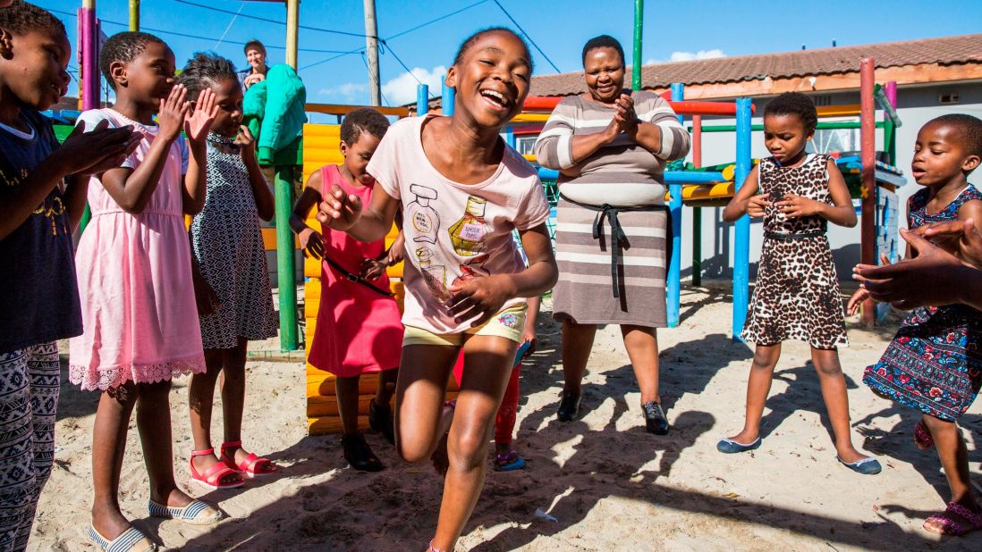 The children must not forget to have fun while they're learning. Mashale takes care to provide lots of love, too, and remind those in her care that they are worth the effort. "Everybody has got a dream, and my wish is for their dream to be fulfilled."