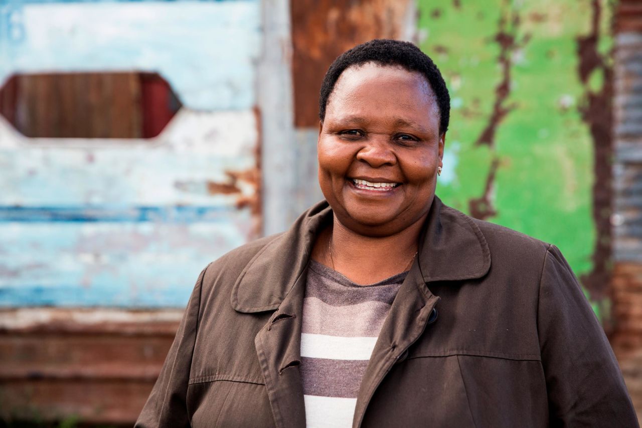 Rosie Mashale is founder and managing director of Baphumelele, a South African organization that provides various levels of care for more than 5,000 children in desperate need. Many of the children are ill or have lost their parents to AIDS.