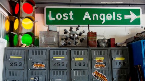 In addition to car restoration, the Lost Angels kids "do smaller art projects as well," Valencia said. Participants successfully showed their artwork at a gallery in Lancaster, California, he added.