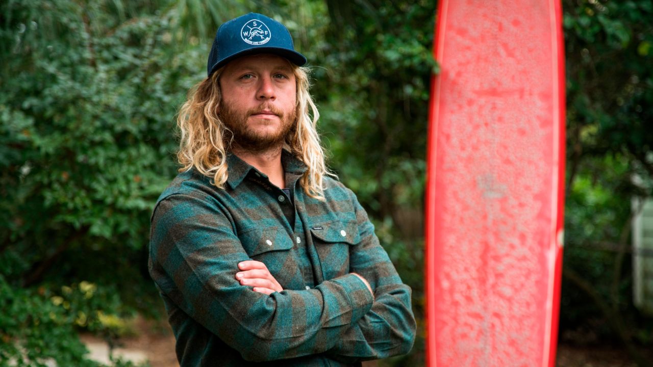 Marine Sgt. Andrew Manzi served two tours in Iraq. He returned home with a brain injury and some PTSD, lost and angry. But then he discovered the healing power of surfing, and wanted to give that same healing to other veterans. Manzi started Warrior Surf, a nonprofit that provides free six-week-long surf camps and therapy sessions to veterans. 